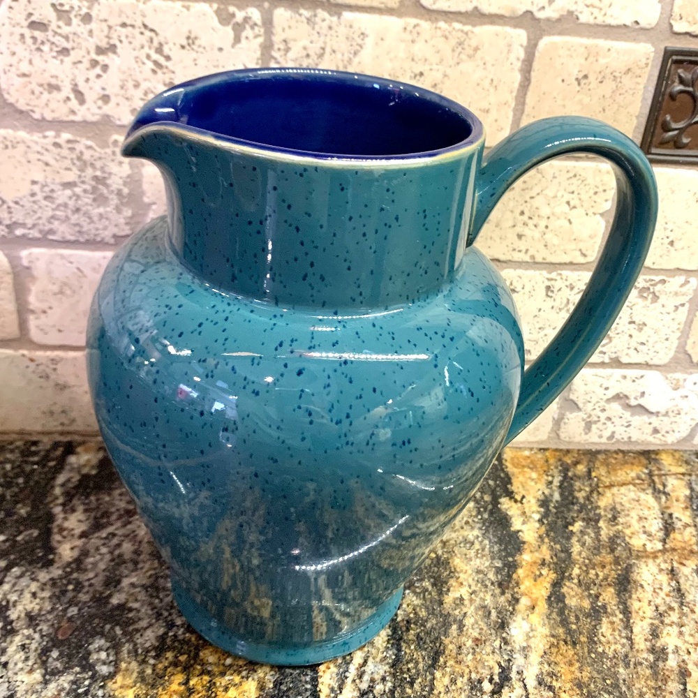 DENBY Harlequin Pitcher - 16 oz - NEW